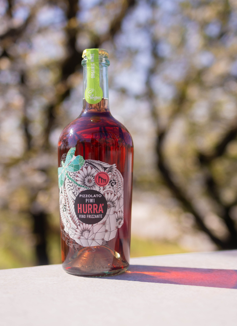 alt=vino piwi rosato hurrà