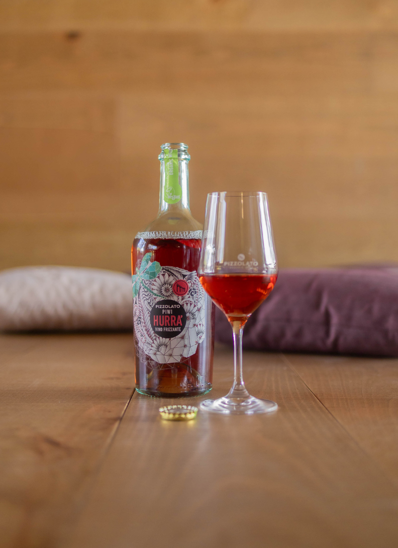 alt=vino piwi rosato hurrà