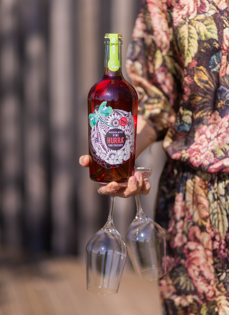 alt=vino piwi rosato hurrà